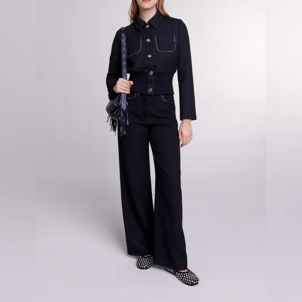 Maje Blopaille Jacket - Picture 2 of 8
